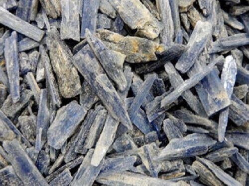 BLUE KYANITE BLADES - 1/2 POUND BEAUTIFUL BLADES FROM BRAZIL