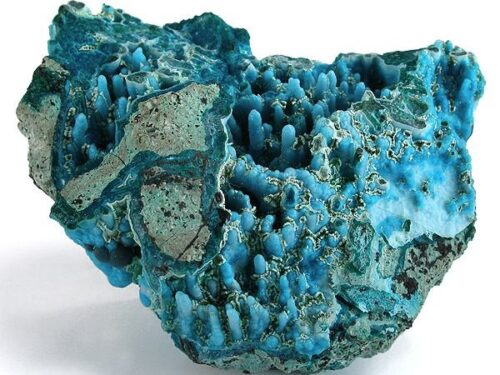 Chrysocolla crystal